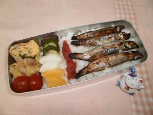 2015-04-27 の弁当 2015-04-27 の弁当